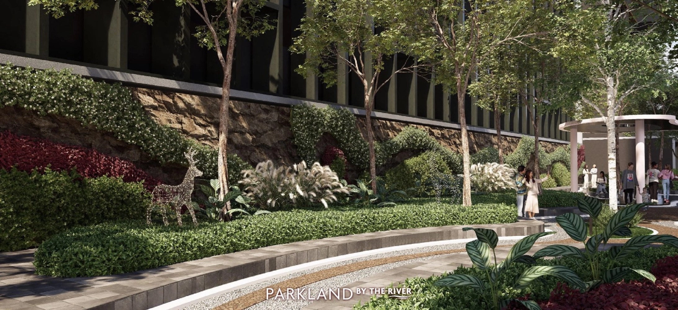 Landscape deck artist impression